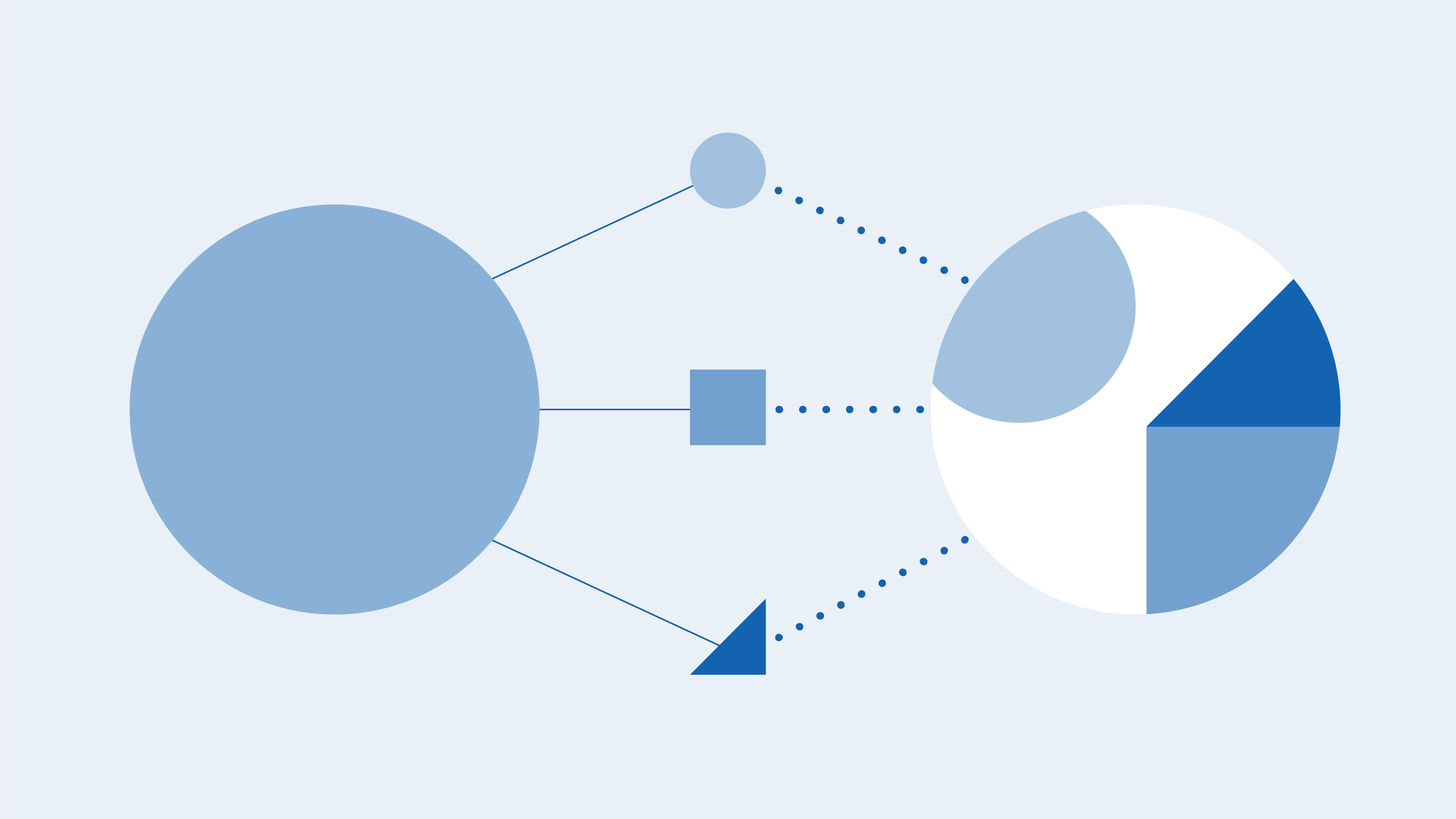 abstract illustration of healthcare transformation abstract illustration of healthcare transformation